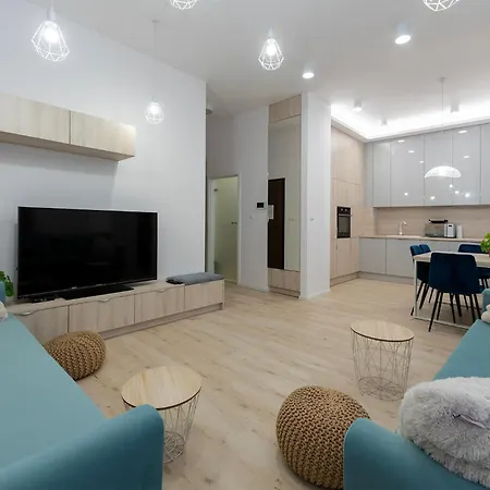 Luxury Retreat Centrum Wiszace Ogrody Freeparking * לודז'