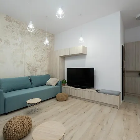 Luxury Retreat Centrum Wiszace Ogrody Freeparking דירה *