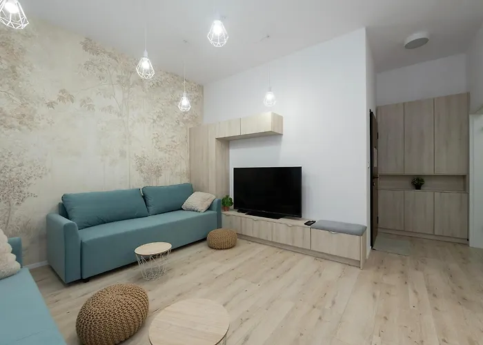 Luxury Retreat Centrum Wiszace Ogrody Freeparking Lejlighed *