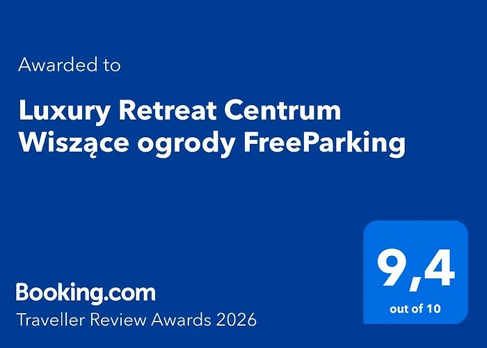 Luxury Retreat Centrum Wiszace Ogrody Freeparking Łódź